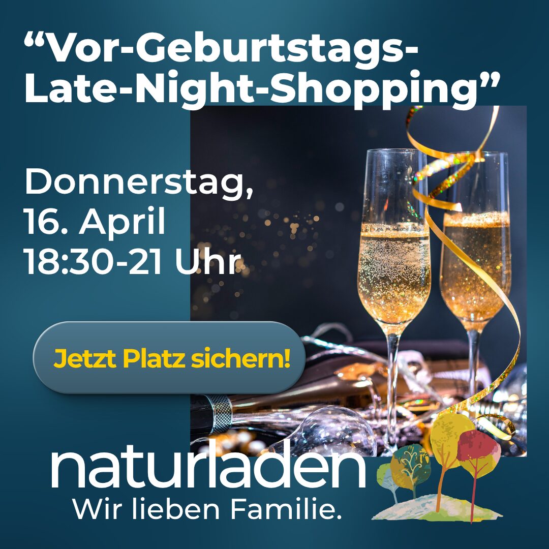 Vor-Geburtstags-Late-Night-Shopping